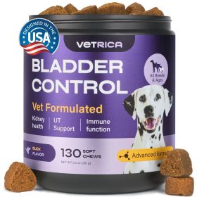 Dog UTI Treatment Duck Flavor Bladder Control Cranberry Chews Dog Cranberry Supplement for Urinary Tract Bladder & Kidney Health Cranberry D Mannose S