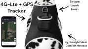 NEW Rechargeable GSM Cat Dog GPS Collar Tracking Device for Pet Safety Size:XL