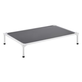 VEVOR Elevated Dog Bed for Large Dog Portable Raised Dog Cot with Teslin Mesh XL