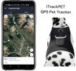 Heavy Duty GSM Pet GPS Tracking System Pet Tracker Rechargeable Collar Mount Tracker Size:XL