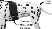 High Quality Waterproof Pocket GPS Tracker for Dogs w/ Low Power Alert Size:XL