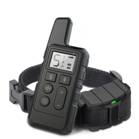 Dog Training Collar Black (Color: Black)