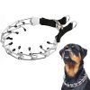Dog Prong Collar; Adjustable Dog Training Collar For Medium Large Dogs; Pet Collar